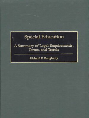 cover image of Special Education